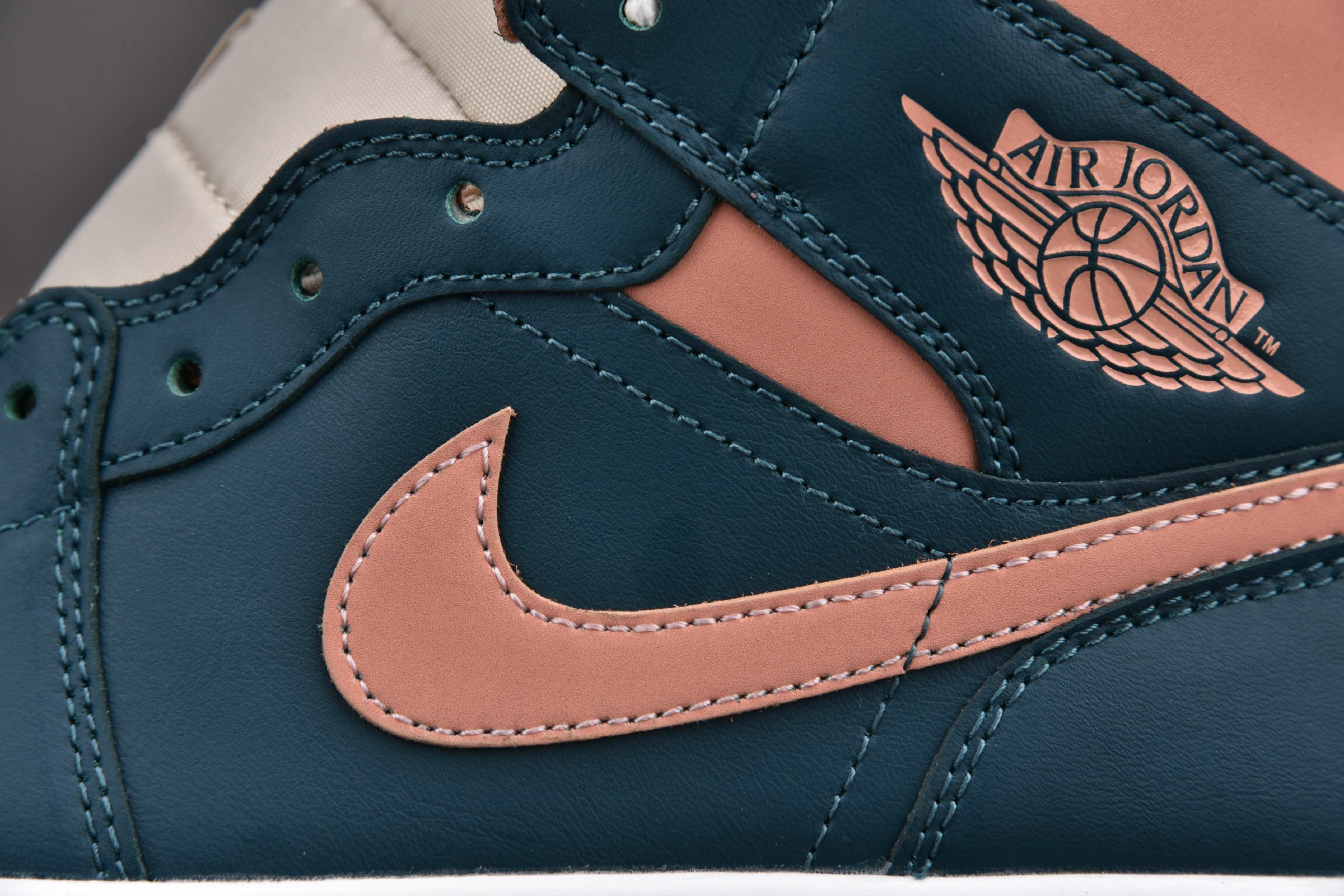 Jordan 1 Mid Dark Teal Green (Women Size!!)