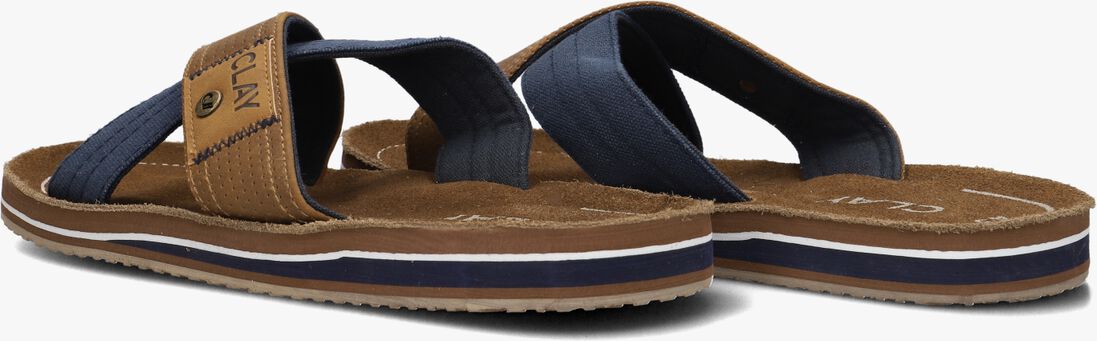 CLAY cognac clay slippers clay002