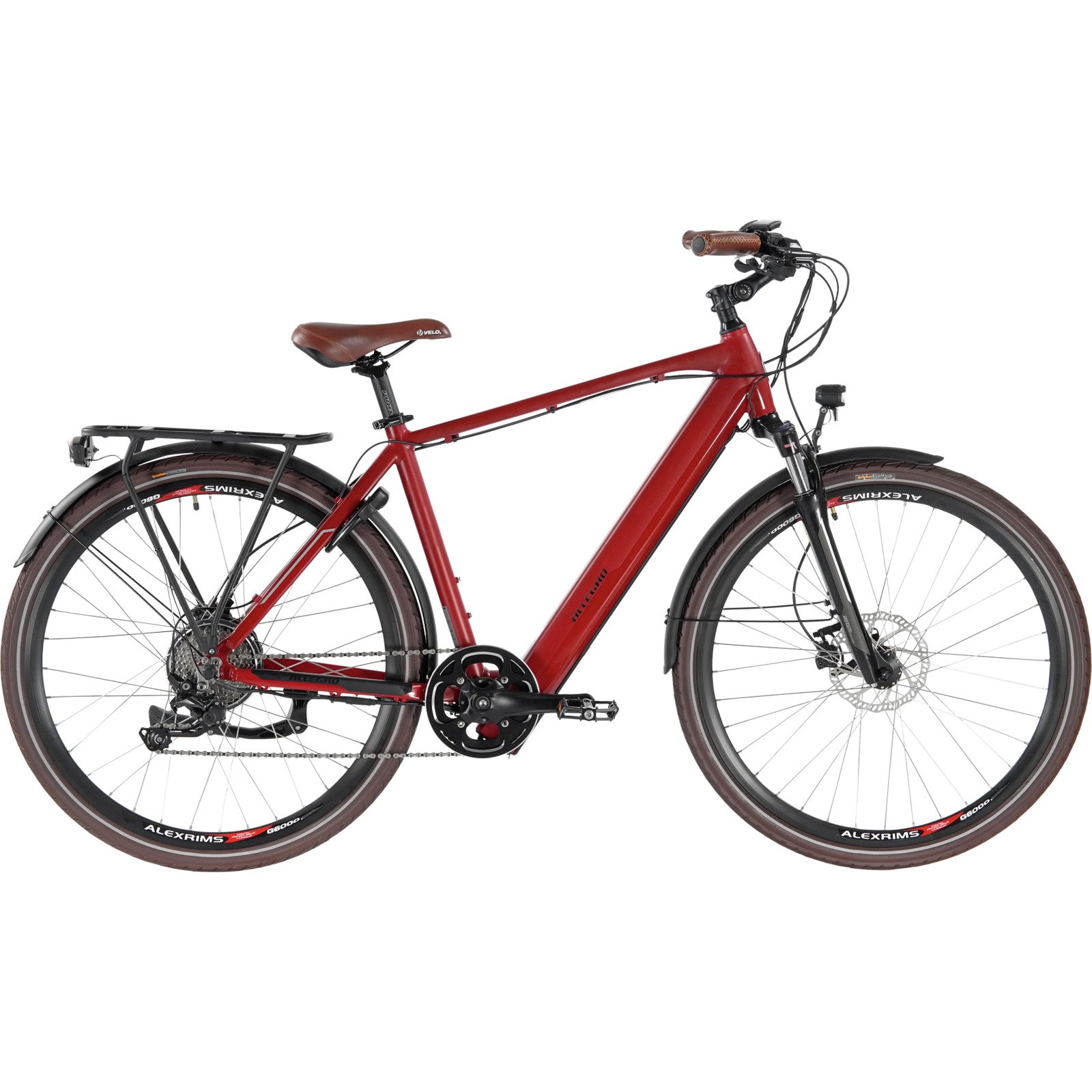 Allegro Trekkingbike Invisible Alltour ATIM°03 dunkelrot
