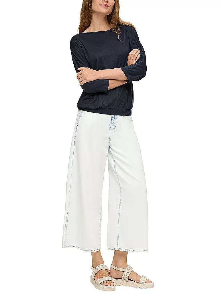 S.OLIVER Shirt 3/4 Arm blau