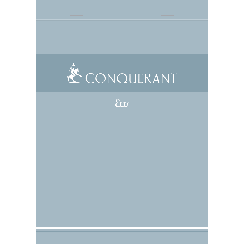Bloc Conquerant 7 Direction Eco Agrafe 148X210 100P 60G Q5/5 Gris