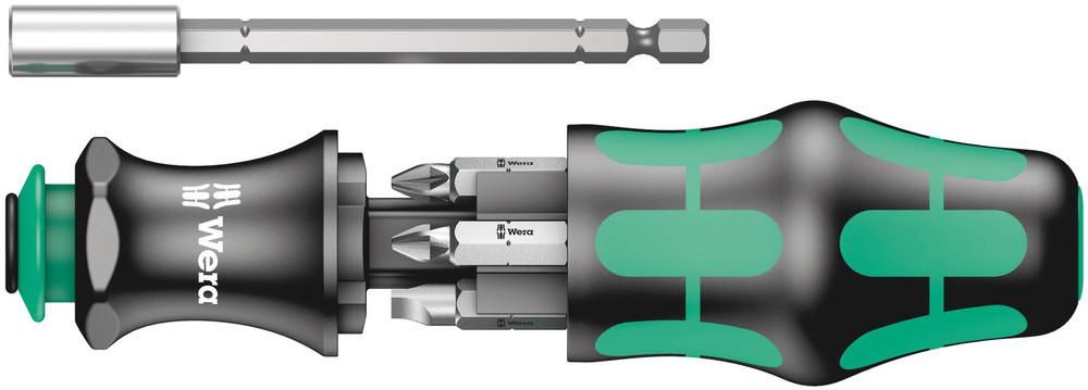 Wera Kraftform Kompakt 28 ZB Schroevendraaier met Bitmagazijn 6-delig - 05073240001