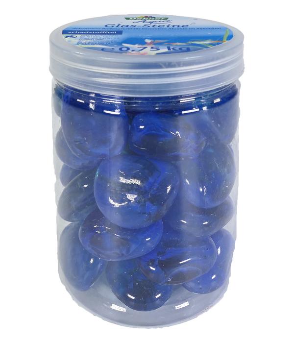 Dehner Aqua Aquariumdeko Glas-Steine, 750 g