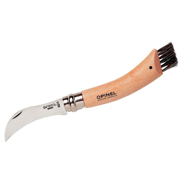 Opinel - Pilzmesser No 08 mit Bürste & Blister - Couteau