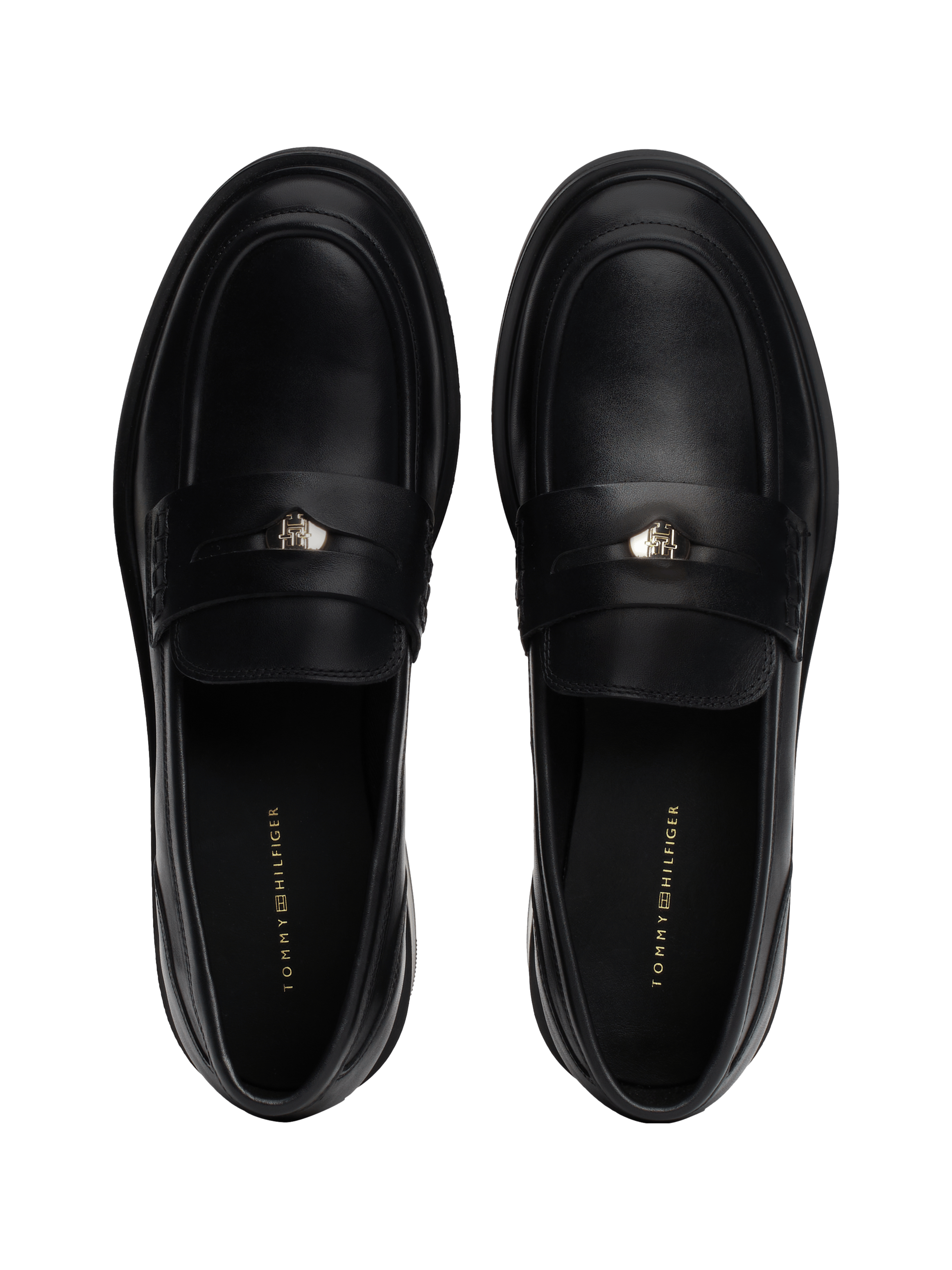 Mocassins en cuir| Noir