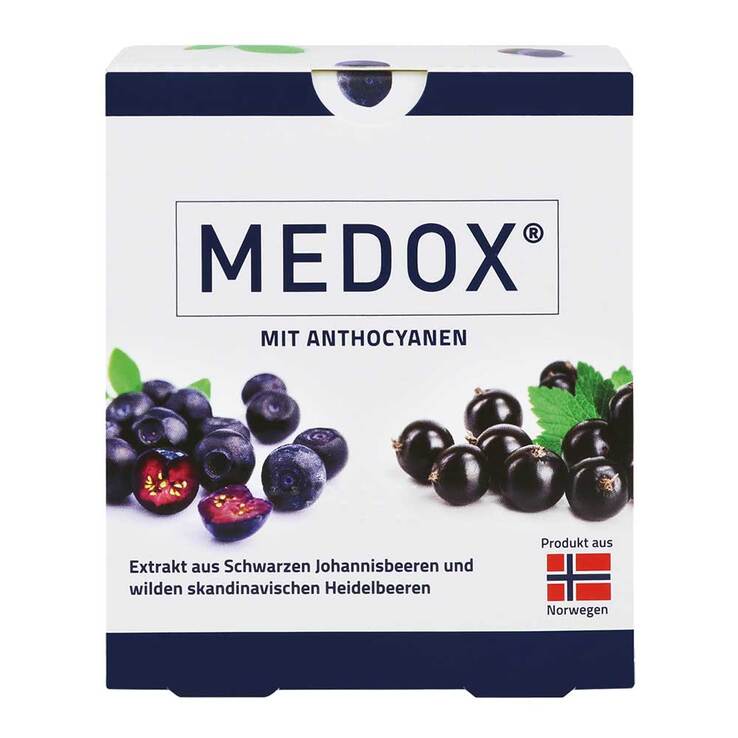 Medox Anthocyane aus wilden Beeren Kapseln, 30 St