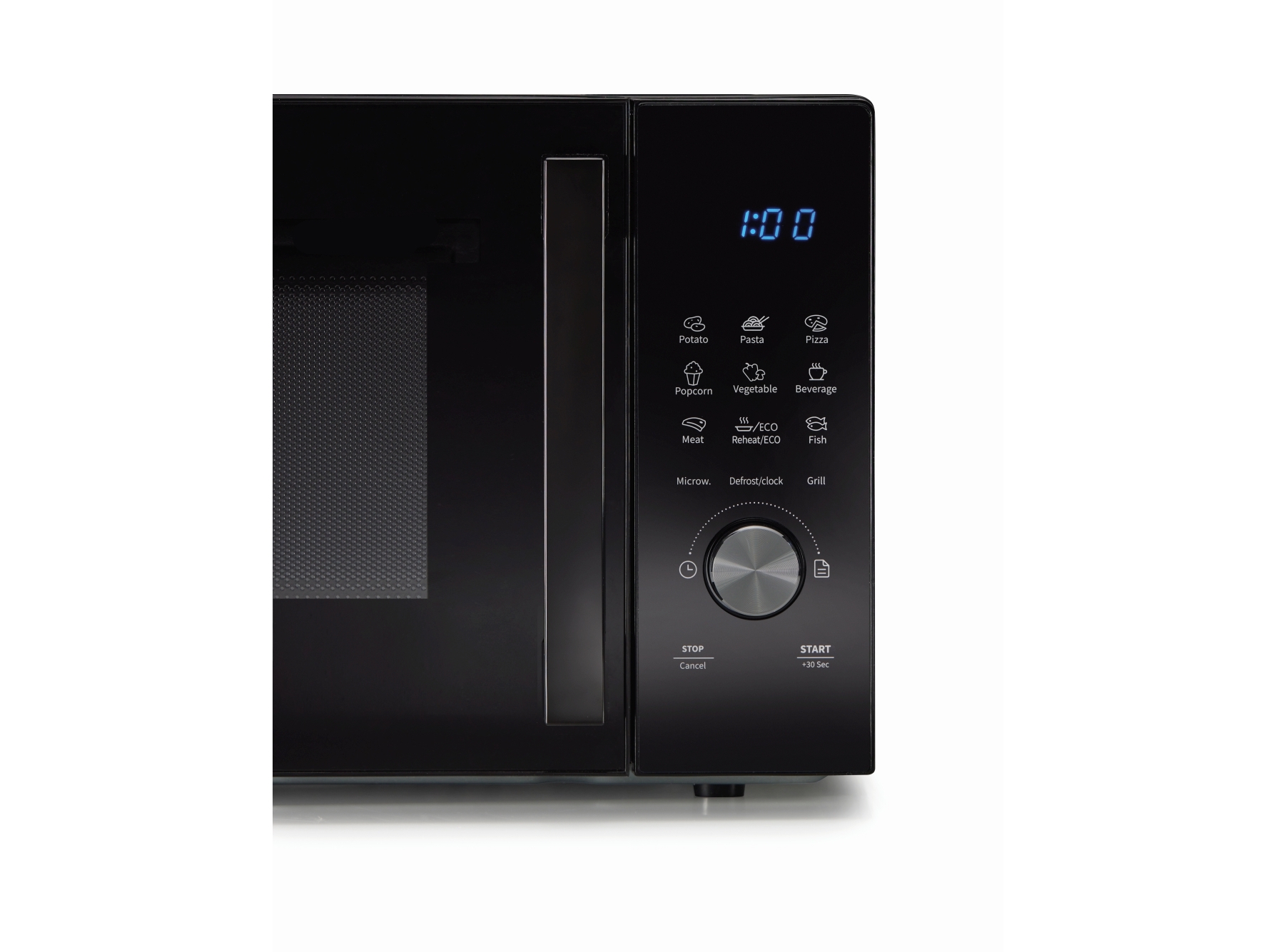 MICRO ONDAS COM GRILL HISENSE H23MOBSD1HG PRETO 23L
