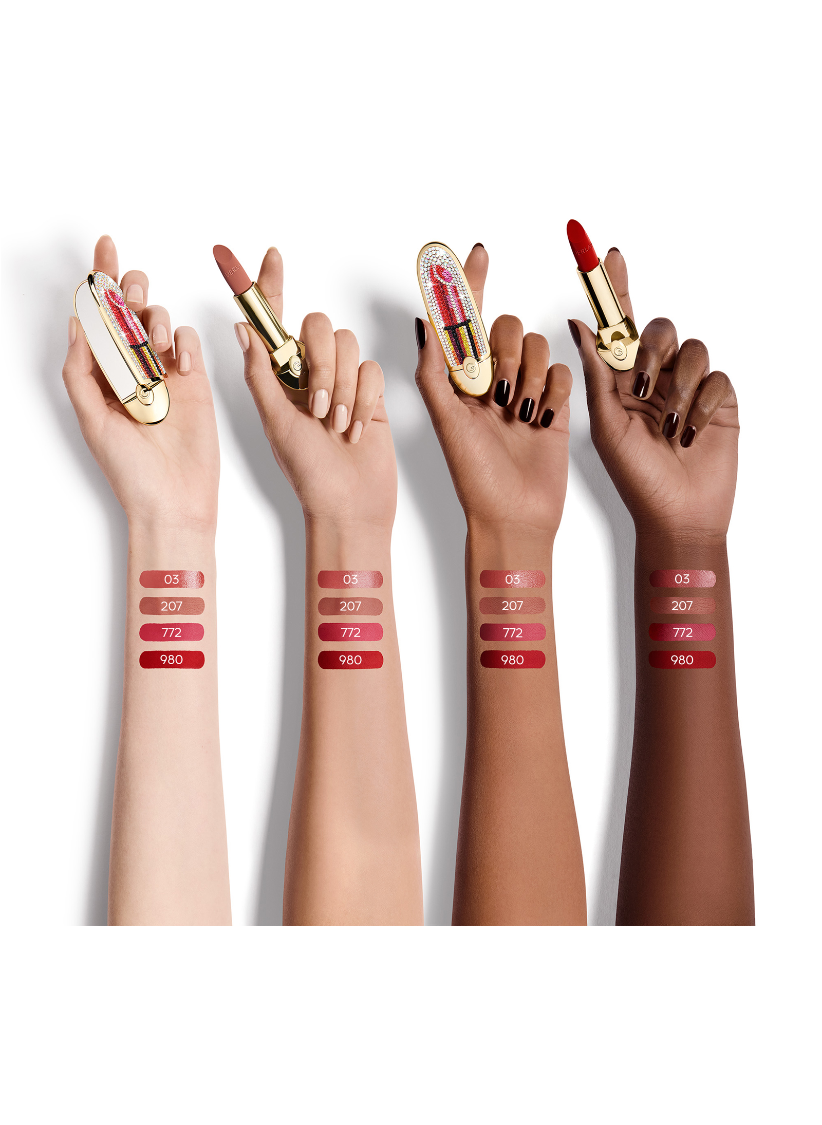 ROUGE G La rechargeLe rouge à lèvres soin personnalisable |- 207 LE BEIGE BIJOU - VELVET