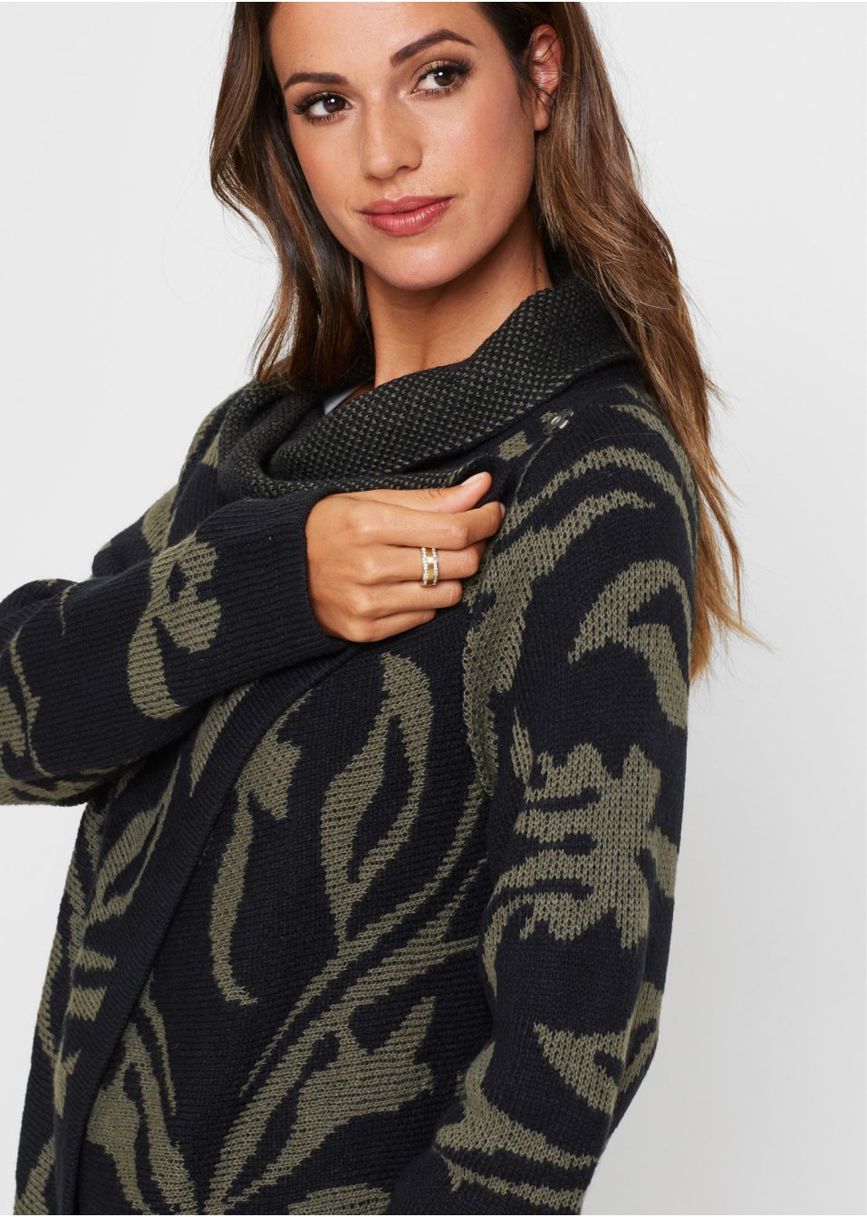 Manteau en maille
