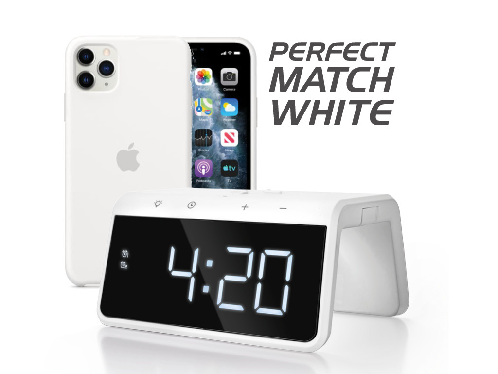 Caliber HCG019QI-WA Wekker - White