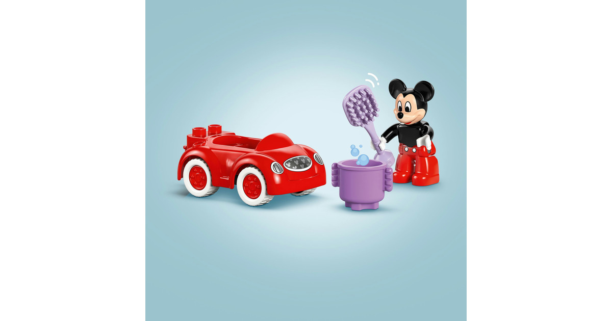 LEGODUPLO - Mickey Mouse clubhuis en auto Constructiespeelgoed  (10454)