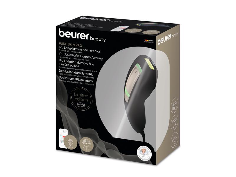 Beurer IPL-Haarentferner PureSkinPro, Schwarz IPL Gerät