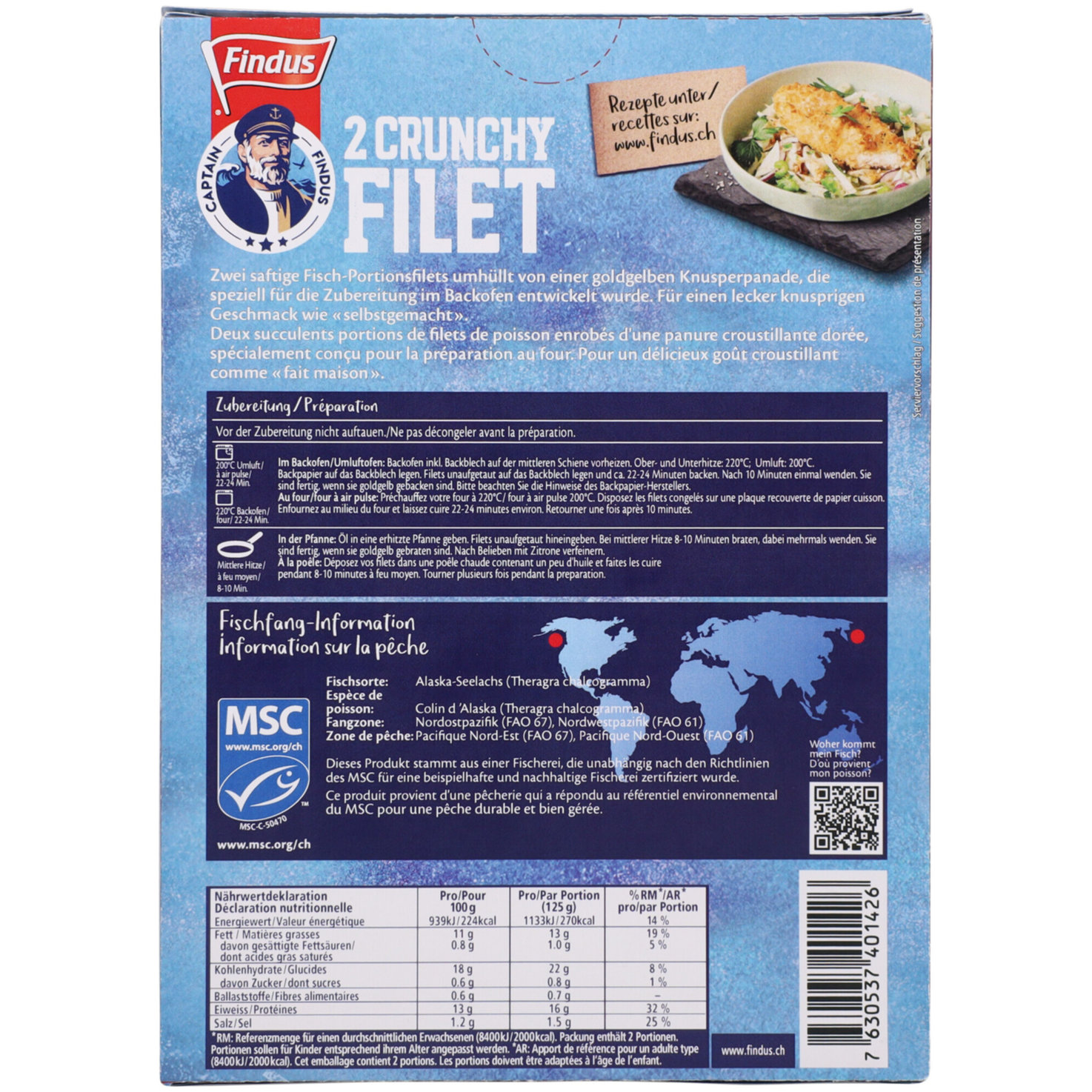 Findus Crunchy Filet MSC
