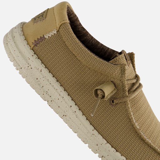 HEYDUDE Wally Sport Instappers bruin Canvas