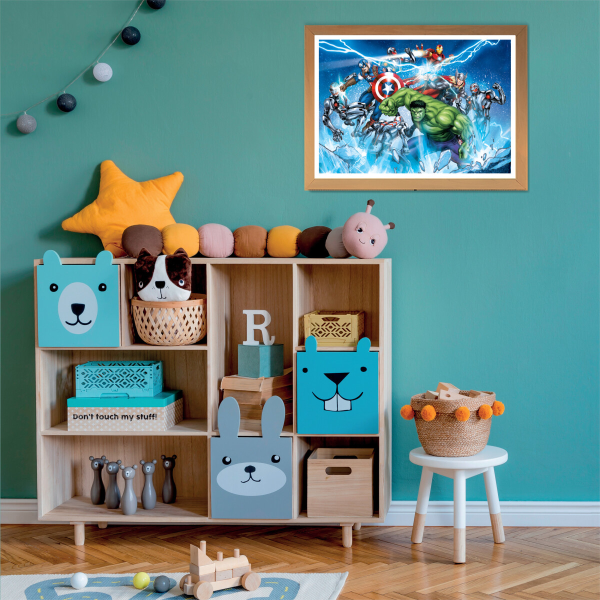 Marvel Puslespil - Avengers - Color - Clementoni - 104 Brikker