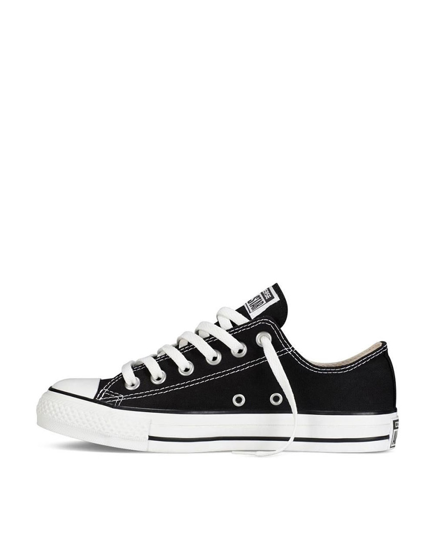 All Star Ox Low Black
