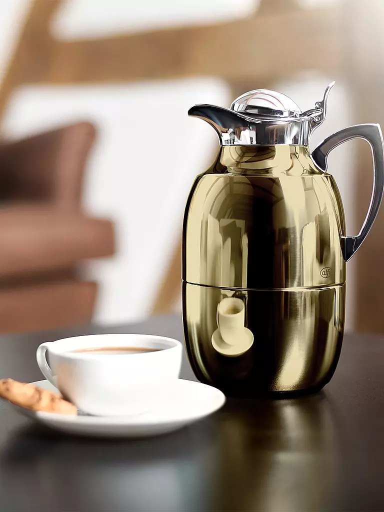 ALFI Thermoskanne - Isolierkanne 1l JUWEL Gold gold