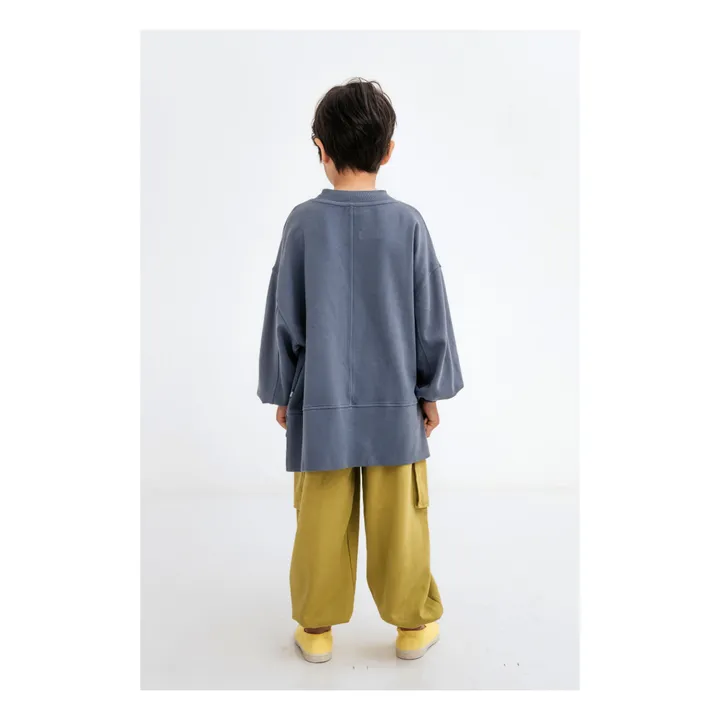 Repose AMS Sweat Coton Bio Boxy | Gris anthracite