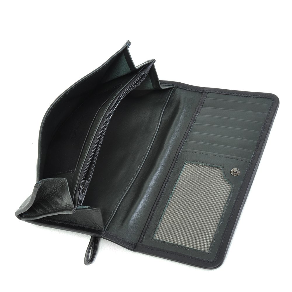 Berba Soft Damesportemonnee Green – Black