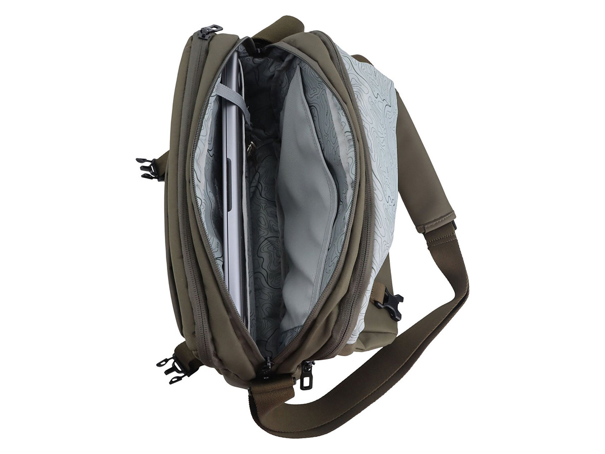 Discovery Downtown schoudertas - Khaki
