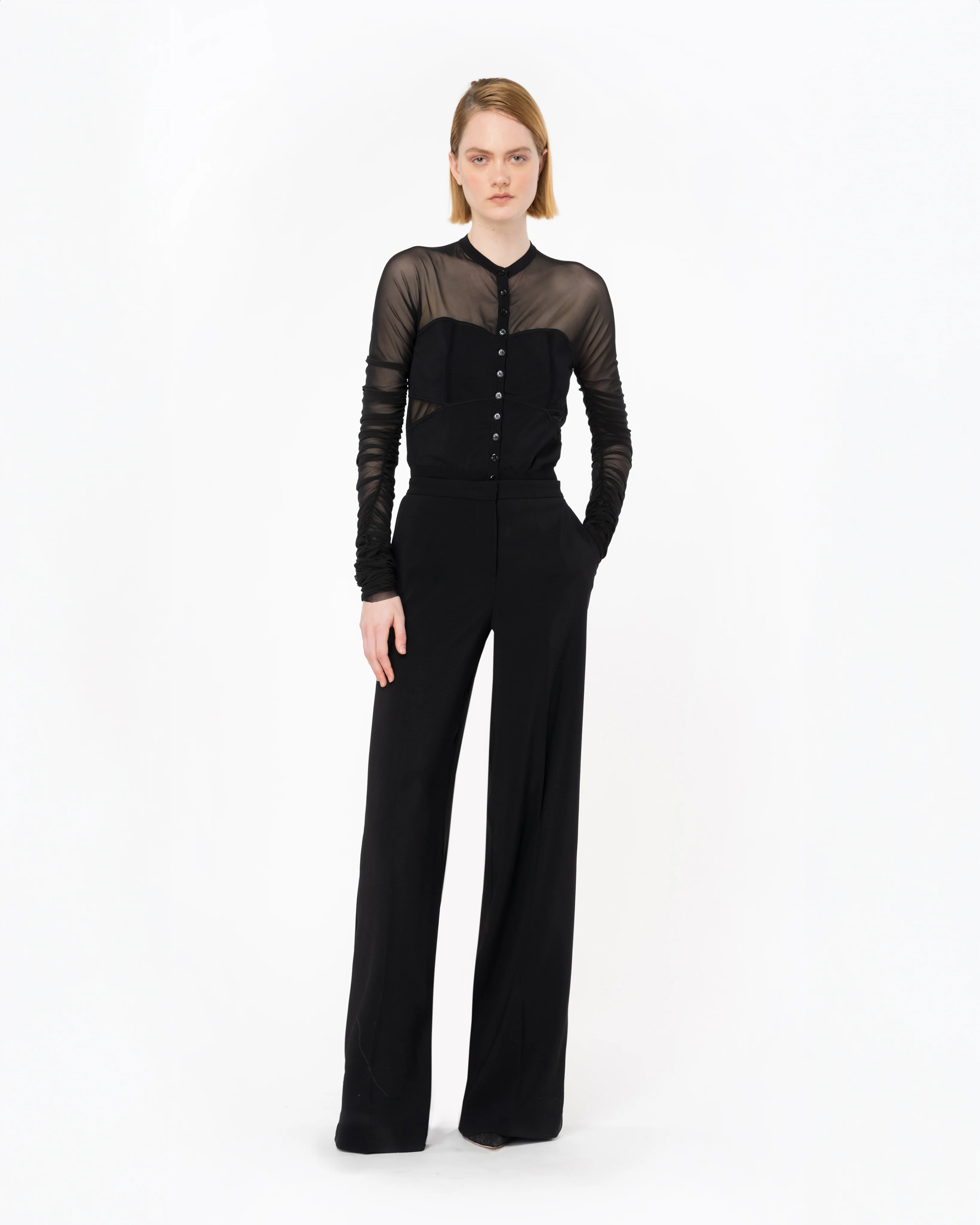 Cardigan à manches | Noir