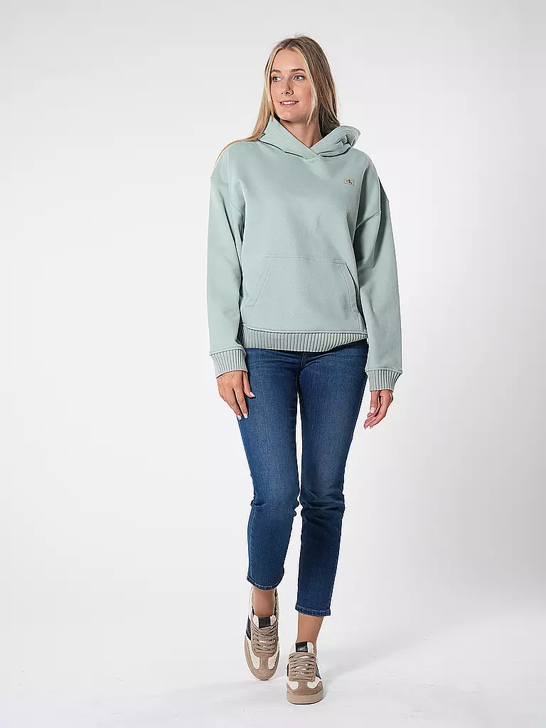 CALVIN KLEIN JEANS Kapuzensweater - Hoodie mint