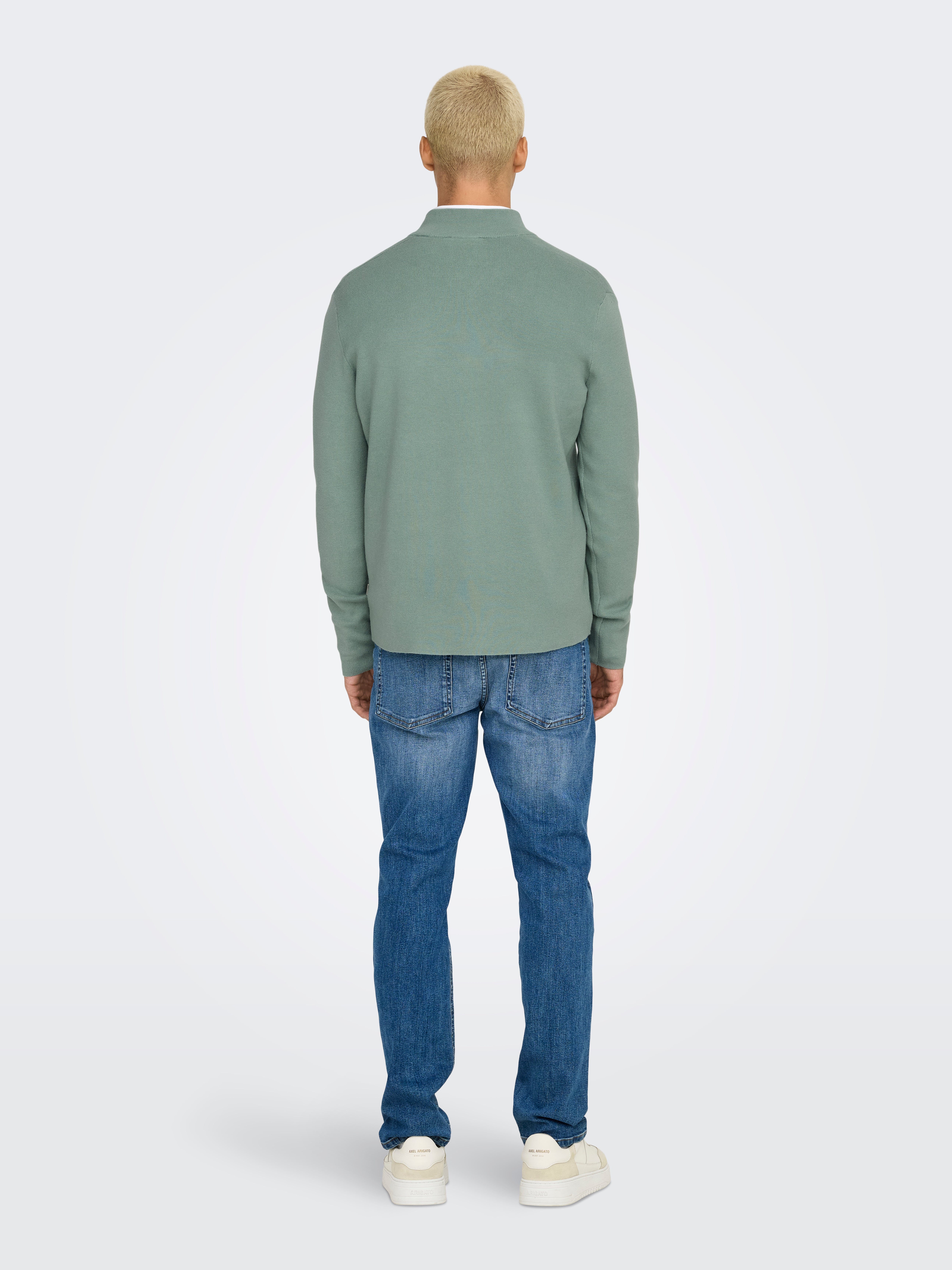 ONSCOOPER Pullover Iceberg Green
