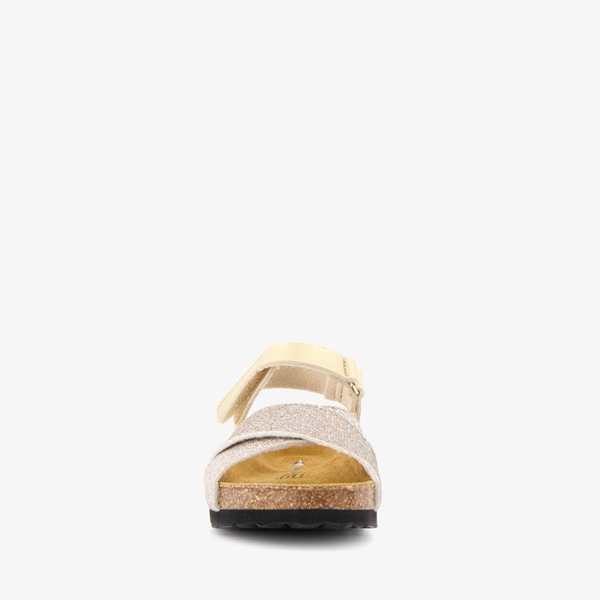 Hush Puppies meisjes bio sandalen goud met glitter