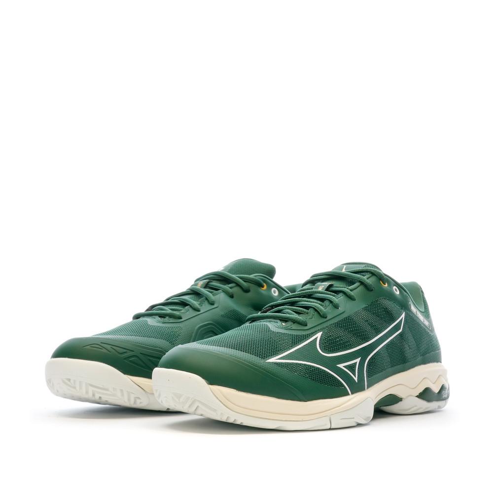 Mizuno Chaussures de Tennis Vertes Homme Mizuno Wave Exceed