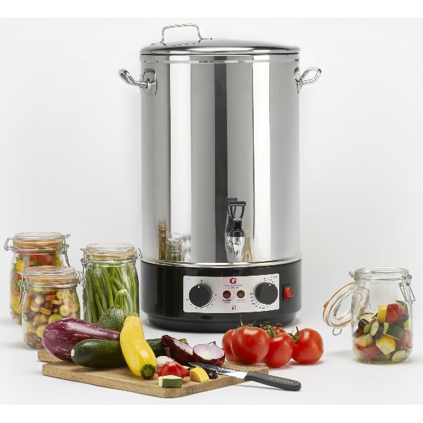 Stérilisateur électrique 32 L / 10 bocaux Inox - 11580