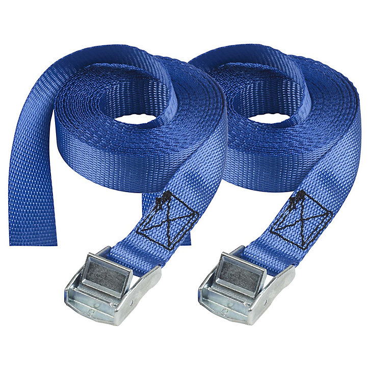 2 Sangles bagagères 2.5 m x 25 mm Master Lock
