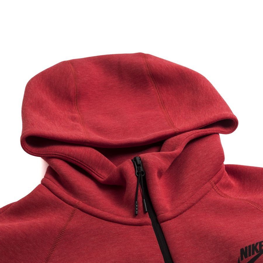 Nike Sweat à Capuche NSW Tech Fleece 24 FZ - Rouge/Noir