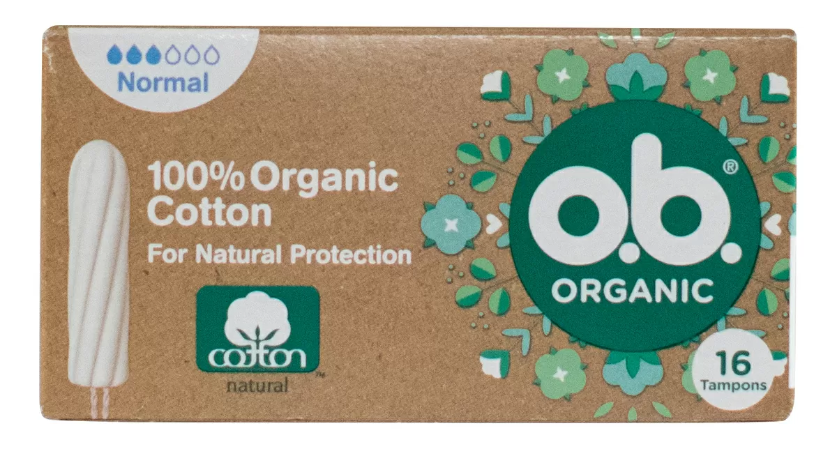 O.B. Organic Normal - 16 stk.