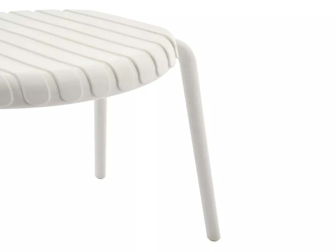 Table basse de jardin empilable en polypropylène - Beige - SESEH de MYLIA