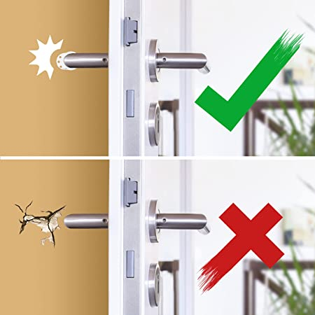 (10er Set) Türklinken Puffer Griff Stopper Anschlagdämpfer - Transparent