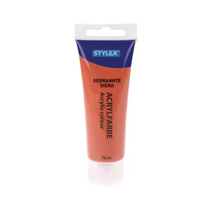 Stylex Acrylfarbe gebrannte Siena 75 ml