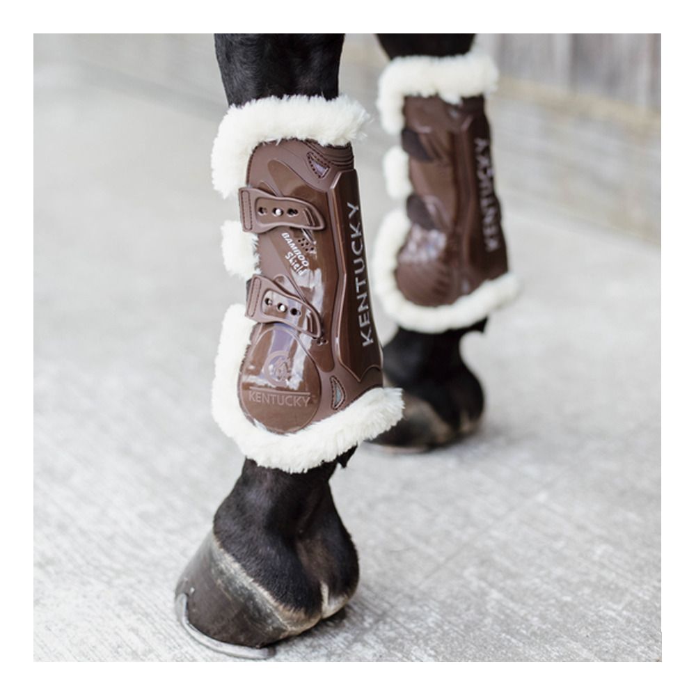 Kentucky BAMBOO ELASTIC MOUTON VEGAN - Guêtres antérieurs choco