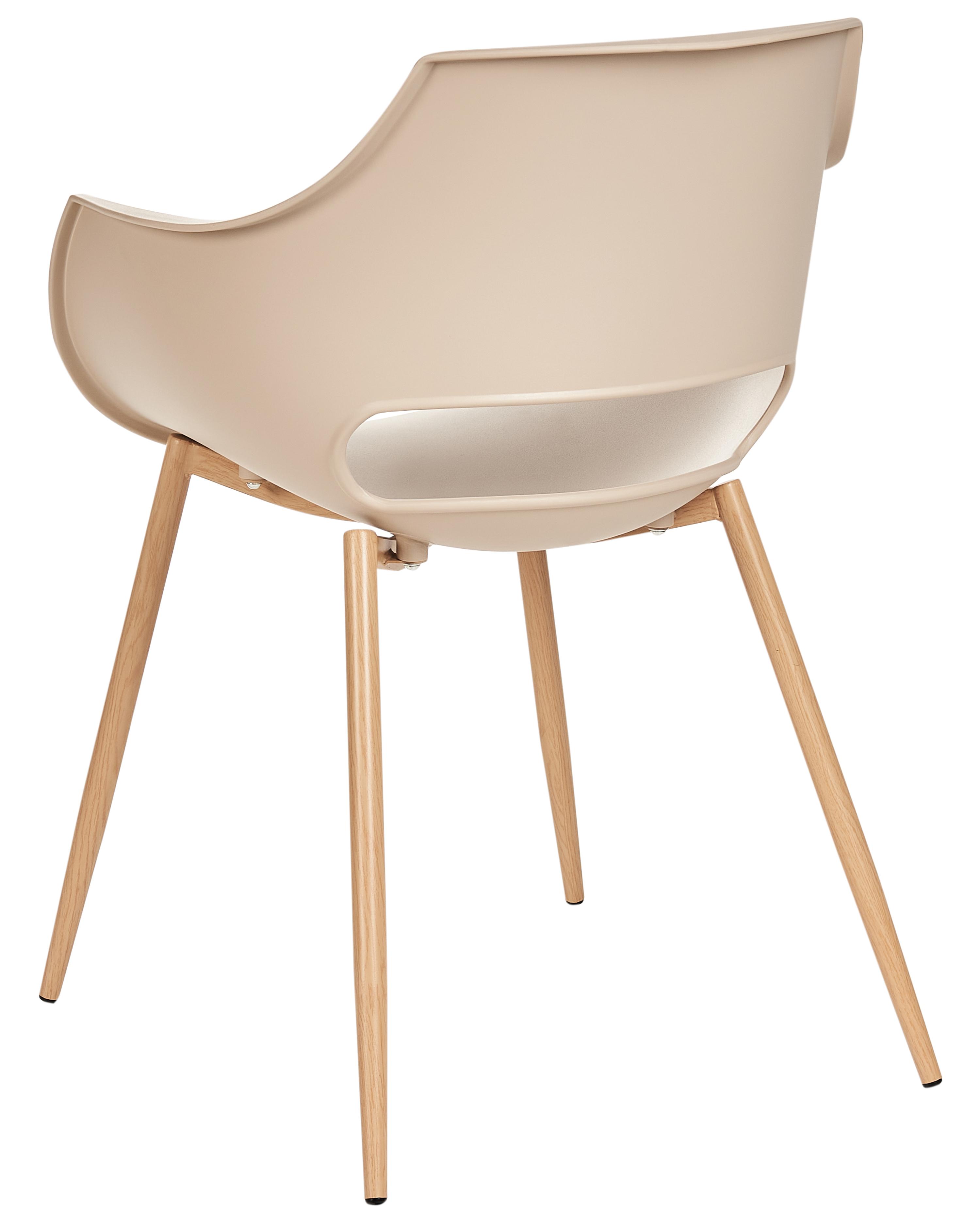 Set van 4 eetkamerstoelen MILLERS Beige
