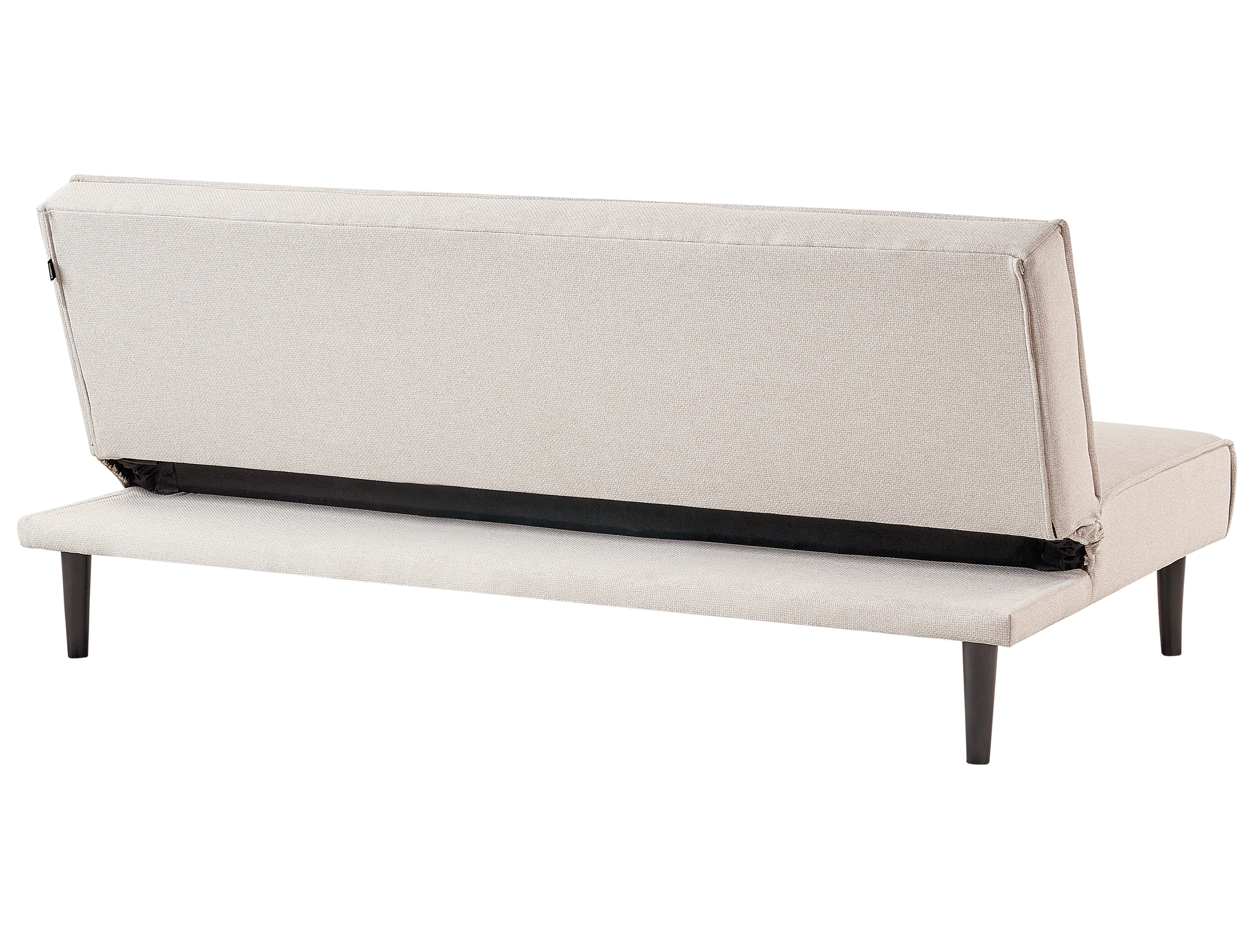 Slaapbank 3-zits VISBY Stof Lichtbeige