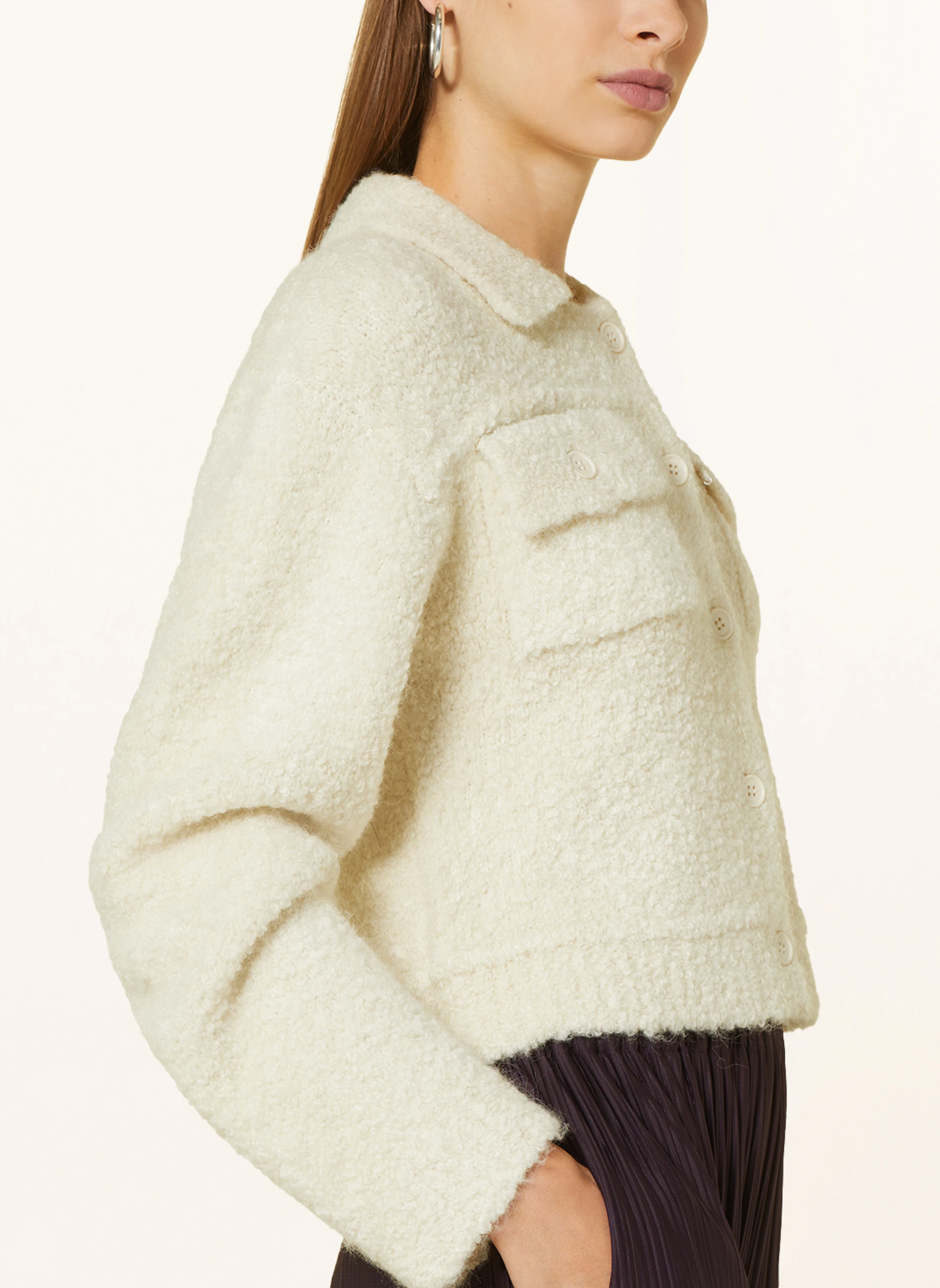 SAMSØE  SAMSØE Bouclé-Jacke EMILIE