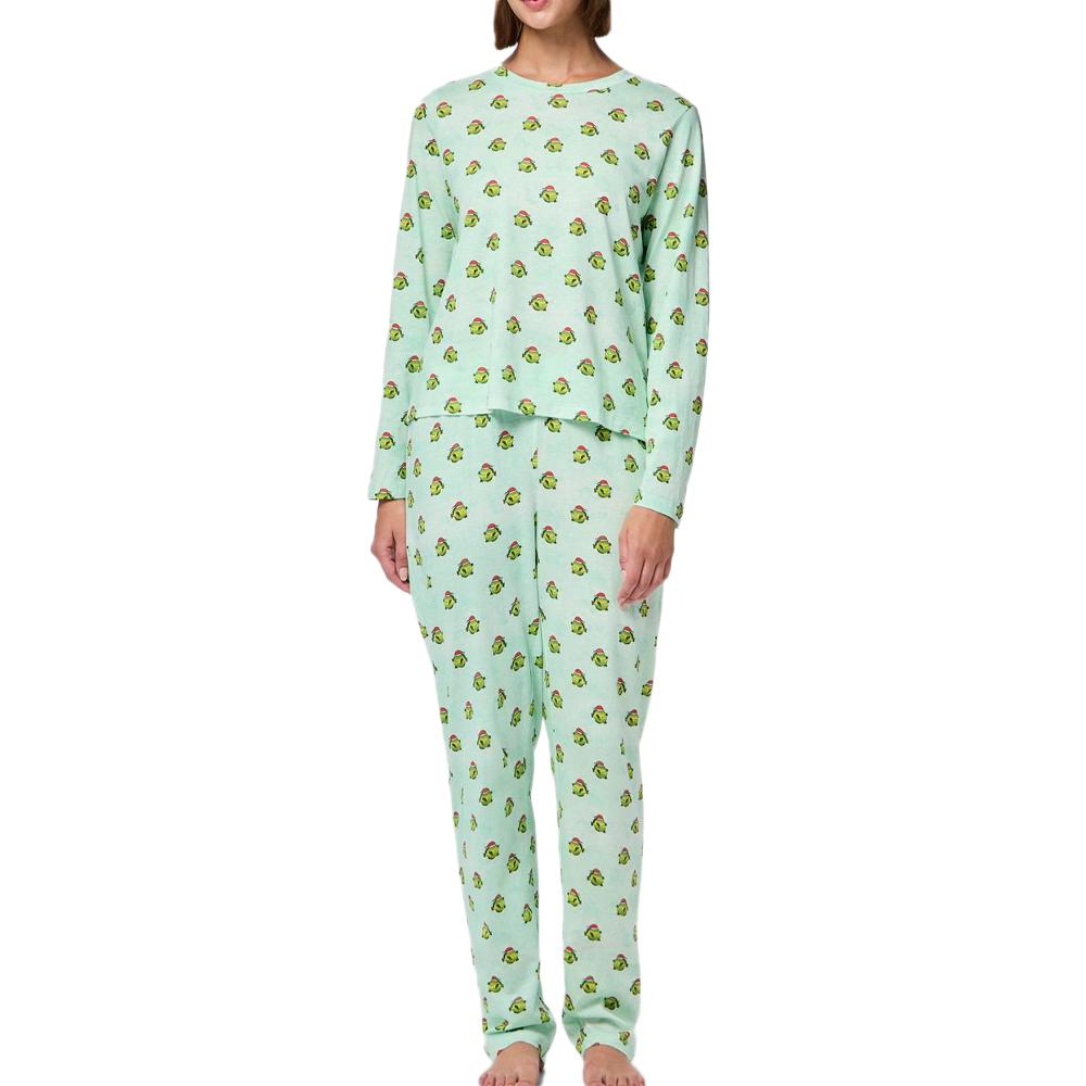 Pieces Pyjama Vert Femme Pieces Freya