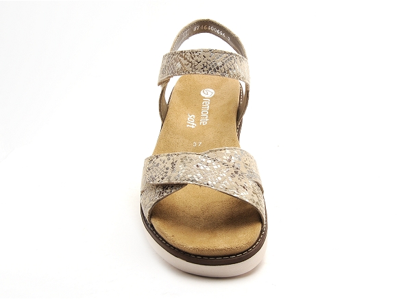 Remonte nu pieds plats femme d2049 beige