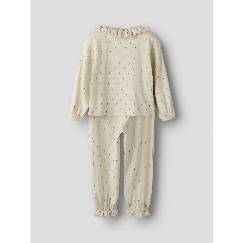 Køb Lil'Atelier Turtledove Floral Nmfgago Rua Loose Night Sæt Lil