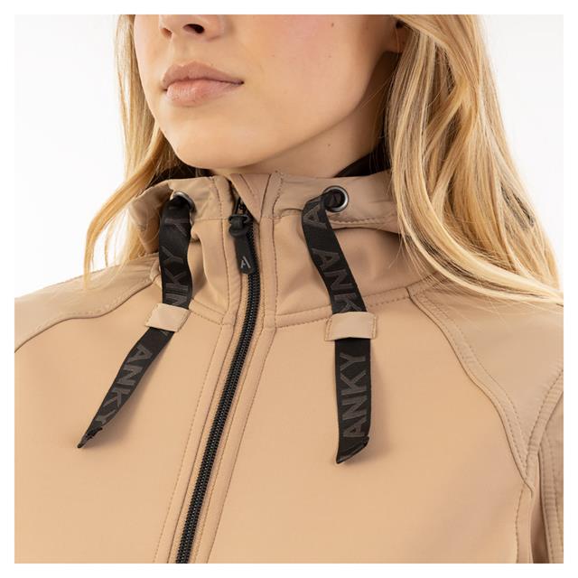 Vest ANKY Full Zipped Beige