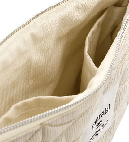 Meraki Toilettaske - Mentha - Off White/Safari