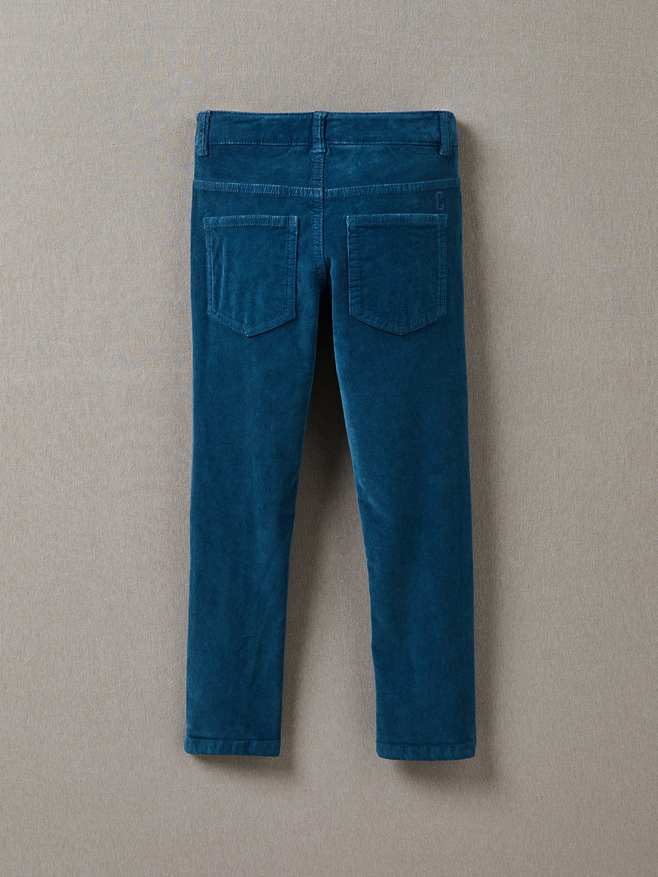 Slim en velours Garçon