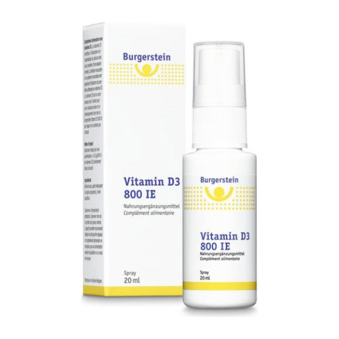 BURGERSTEIN Vitamin D3 800 IE<br>20 ml, Spray, flüssig
