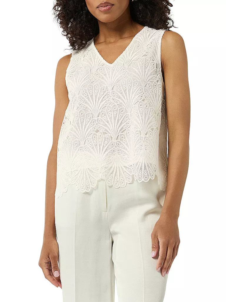COMMA Bluse weiss