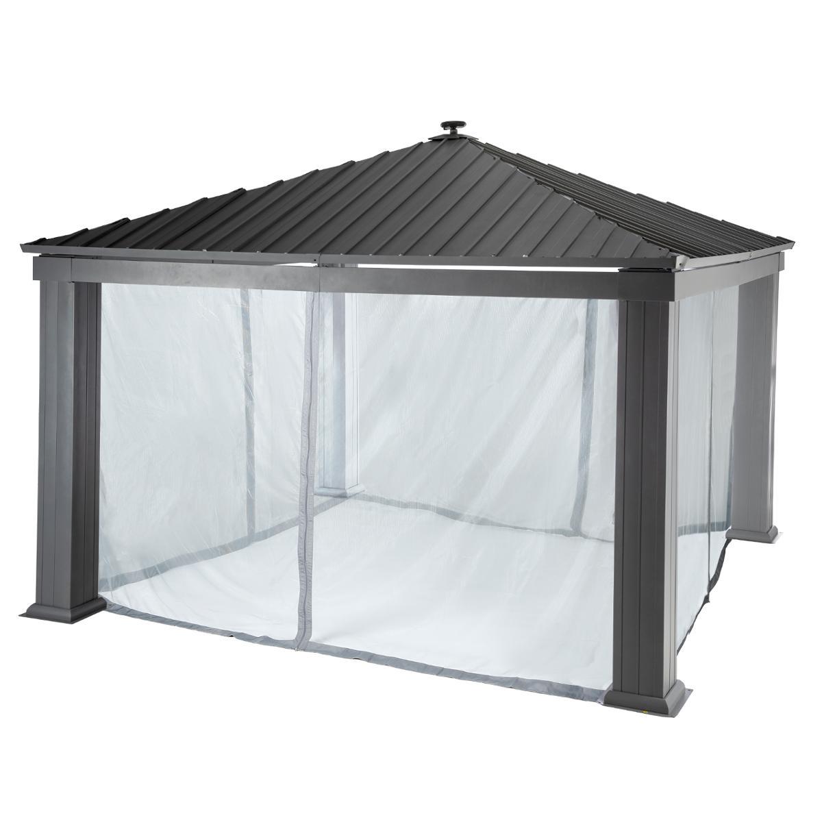 TONNELLE PATIA 4X4M QUARTZ