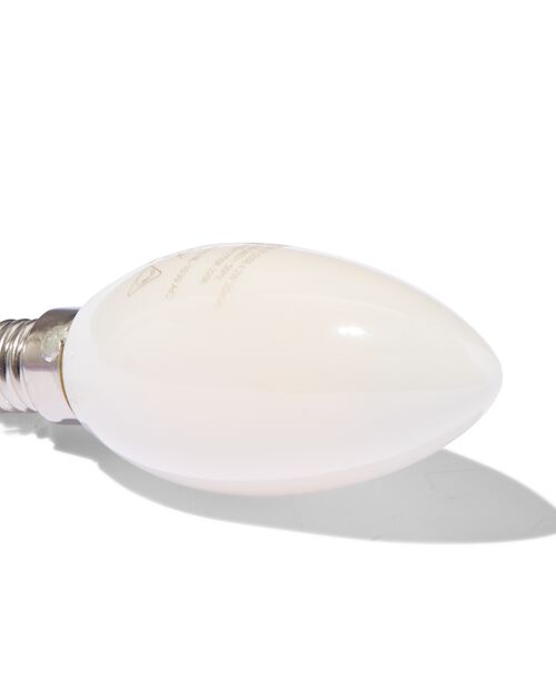 ampoule led flamme glass frost E14 4,2W 470lm dim